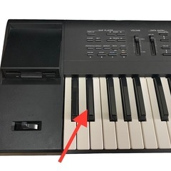 現状品 Roland ローランド キーボード JV-50 シンセサイザー 鍵盤 ハードケース 電源アダプターありの画像