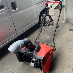 電動除雪機  100Vの画像