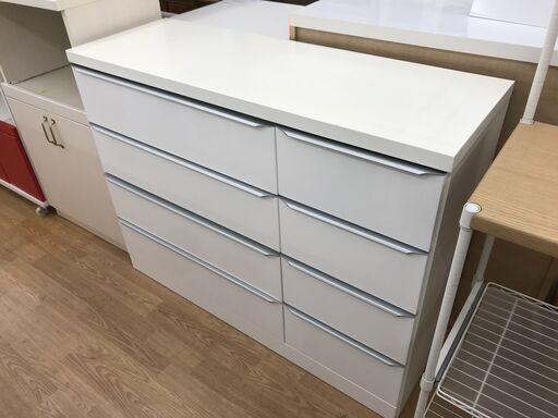 ★ジモティ割あり★ 近藤産業 キッチンカウンター ホワイト H93×W120×D42 クリーニング済み KJ6336