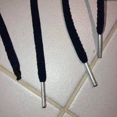 美品 adidas インヒールスニーカー ハイカット 24cm 紺色 キルティング素材の画像