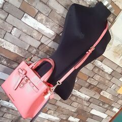 マイケルコース　ピンク　ショルダーバッグ　ハンドバッグの画像