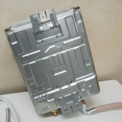 2023年製 Rinnai 瞬間湯沸かし器 RUS-V51XTB 都市ガス用 5号 シルバー 元止式 壁掛け リンナイ 給湯器 札幌市 清田区 平岡の画像