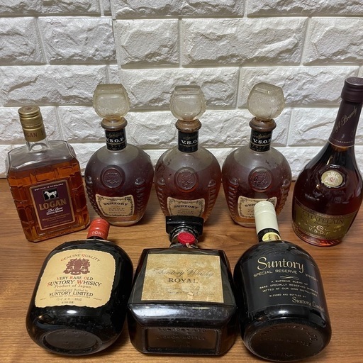 【 お取引中 】SUNTORY サントリー YAMAZAKI 山崎 ウイスキー V.S.O.P ブランデー LOGAN CHATELAIN 特級･従価表記あり まとめ売り