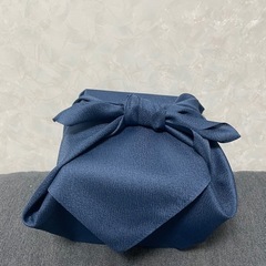 堅焼きバウム光玖(みつき)　木製の空箱+風呂敷
