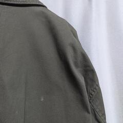 Zara カーキ　ジャケットの画像