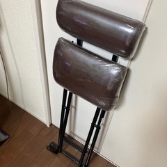 【オシャレ】ハイチェア　折り畳みの画像