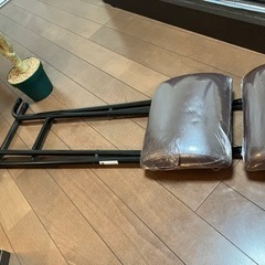 【オシャレ】ハイチェア　折り畳みの画像