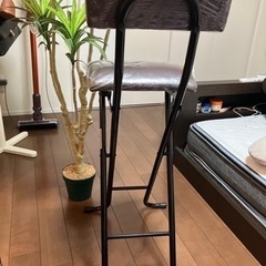 【オシャレ】ハイチェア　折り畳みの画像
