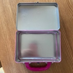 【USED】☆北欧雑貨☆手提げバッグ☆缶☆フライングタイガー☆の画像