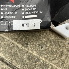 LEDヘッドライトバルブH4の画像