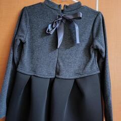 韓国子供服　グレーワンピースの画像