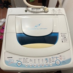 東芝　洗濯機　6kg  無料です❗️の画像