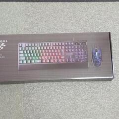 【値下げ】新品ゲーミングキーボード＆マウス セット