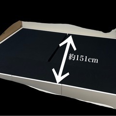 ダブルベッド　　　フレームのみの画像