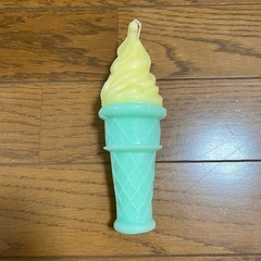 ろうそく　キャンドル　ソフトクリーム