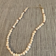ハンドメイド　パールネックレス