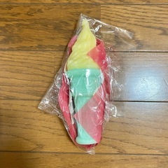 ろうそく　キャンドル　ソフトクリームの画像