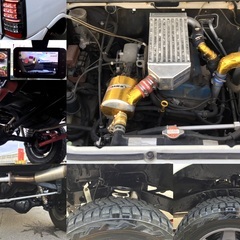 ★緊急!★ファイターエンジン搭載車!★リフトアップ!★スズキ★ジムニー★MT★JB23★4WD!★車検付!★記録簿有!★マッドタイヤ!★ステアリングスタビ!★テレビ!★ドラレコ!★ラテラル!★ショック!★全国格安陸送可能!★の画像