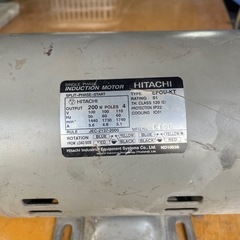 日立100vモーターの画像