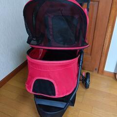 ☆新品未使用!小型犬.中型犬用ペットカート3輪(値下げしました)