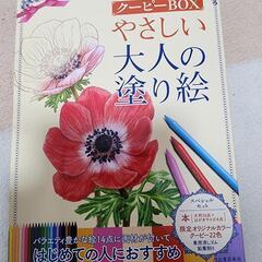 大人の塗り絵です。