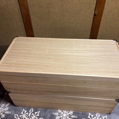 桐の衣装ケースの画像