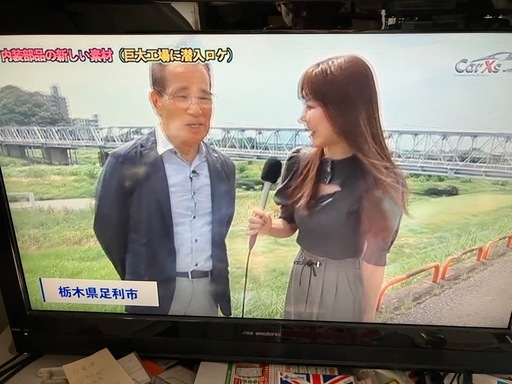 DXアンテナの32インチテレビ