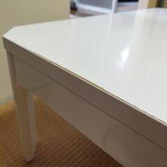 【一人暮らし】白いコタツの画像