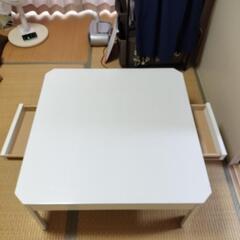 【一人暮らし】白いコタツの画像