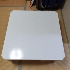 【一人暮らし】白いコタツの画像