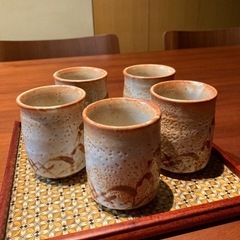 古い湯呑み5点