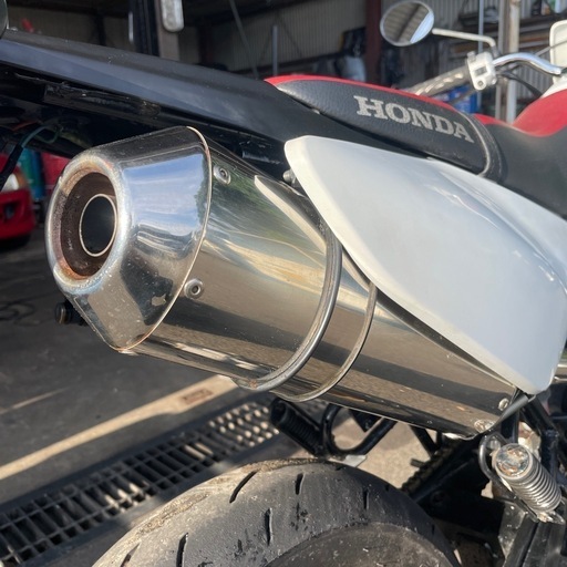 ホンダXR100モタード 1オーナー社外マフラー社外キャブカスタム多数 鹿児島