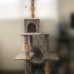 ※取引終了※【中古】ペット用品/キャットタワー【猫】