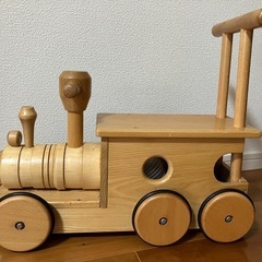 KOIDE コイデ 汽車ポッポ 木輪 手押し車 日本製の画像