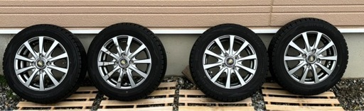 軽自動車用スタッドレスタイヤ　アルミホイール付き　