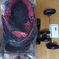 ☆新品未使用!小型犬.中型犬用ペットカート3輪(値下げしました)の画像