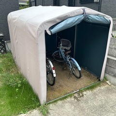 自転車カバー　サイクルガレージの画像