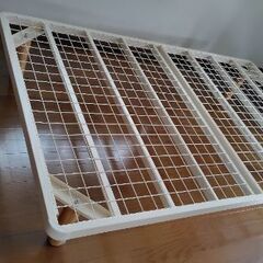 【無印良品】脚付きマットレスフレームのみ（セミダブル）