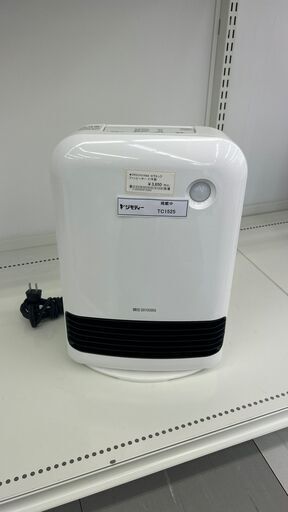 ★ジモティ割あり★ IRIS OHYAMA セラミックヒーター  21年製 動作確認／クリーニング済み TC1525