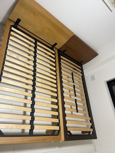 無印良品　木製ベッドフレームセット　シングル　セミダブル　セット販売