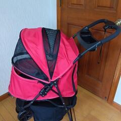 ☆新品未使用!小型犬.中型犬用ペットカート3輪(値下げしました)の画像