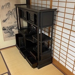 茶タンス　茶箪笥　和室の画像