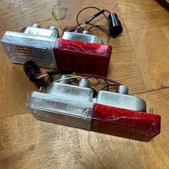 ジムニーJA12用リアバンパー　ライト付きの画像