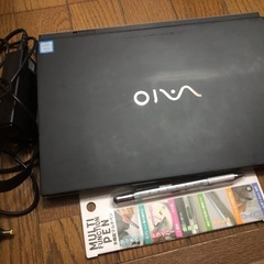 2in１ ノートパソコン VAIO Pro PA VJPA11C11N 8GB SSD128GB  付属品ありの画像