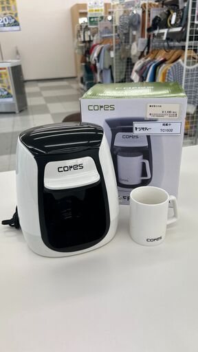 ★ジモティ割あり★ cores コーヒーメーカー   動作確認／クリーニング済み TC1532