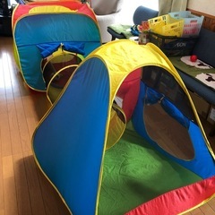 ツインポールテント
の画像