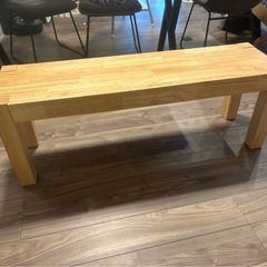 【購入者決定】IKEAダイニングベンチ