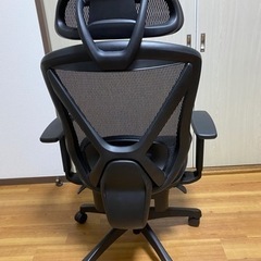 ニトリチェア　リクライニングワークチェア フォリストBK 6620651の画像