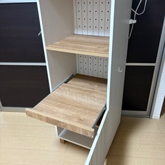 食器棚　レンジ台の画像