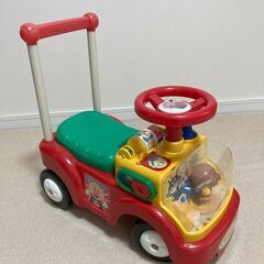 アンパンマン　手押し車　足蹴り車